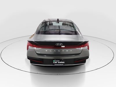 2025 Hyundai Elantra — engine compartment view
