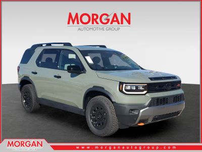 2026 Honda Passport TrailSport Elite in Ash Green Metallic — front three-quarter view