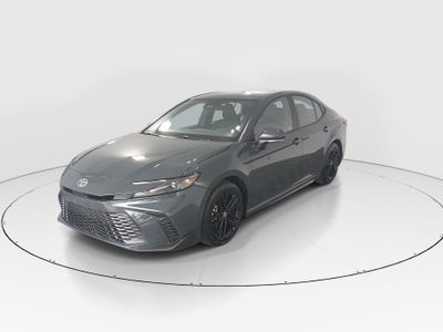 2025 Toyota Camry — rear three-quarter view