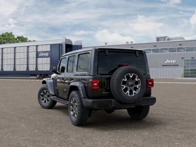 2026 Jeep Wrangler — rear three-quarter view