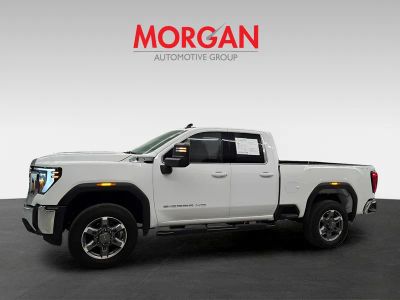2025 GMC Sierra 2500HD — rear three-quarter view