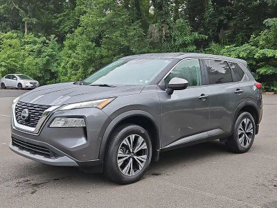2023 Nissan Rogue — rear three-quarter view