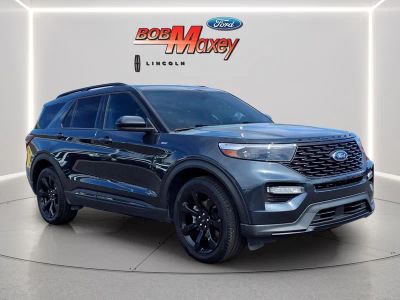 2023 Ford Explorer — rear three-quarter view