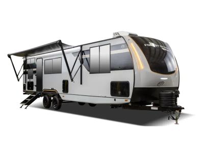 2025 Forest River RV Vibe — front three-quarter view