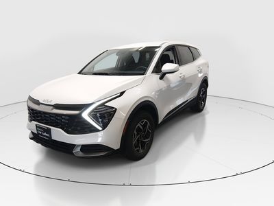 2024 Kia Sportage — rear three-quarter view