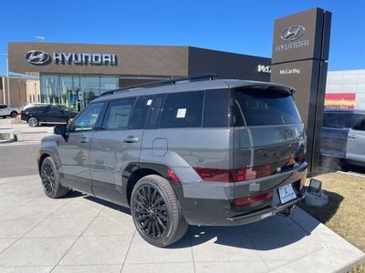 2026 Hyundai Santa Fe — rear three-quarter view