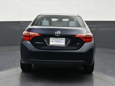 2017 Toyota Corolla — interior view