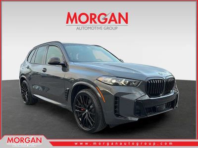 2026 BMW X5 xDrive40i in Dravit Grey Metallic — front three-quarter view