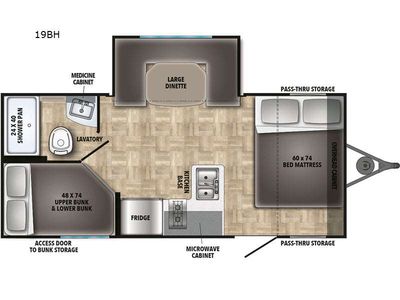 2023 Shasta RVs Shasta 19BH Travel Trailer - Photo 1