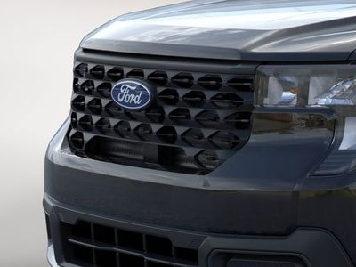 2026 Ford Maverick XLT in Shadow Black — front three-quarter view