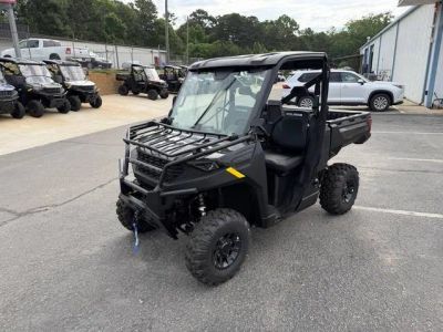 2026 Polaris® Ranger 1000 EPS Premium Granite Grey w/ Accys — front three-quarter view