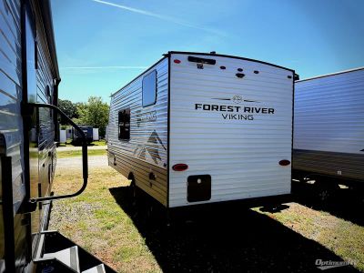 2026 Forest River Viking — rear three-quarter view