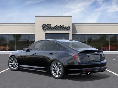 2026 Cadillac CT5 — rear three-quarter view