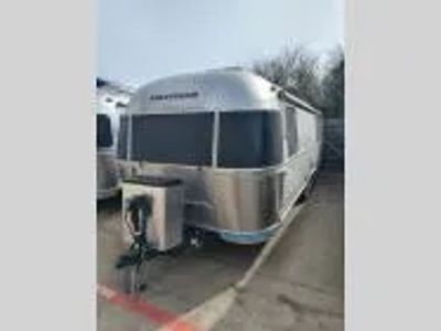 2026 Airstream 27FB — front three-quarter view