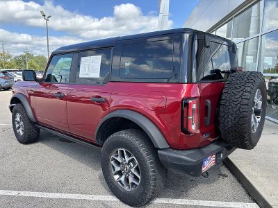 2025 Ford Bronco — rear three-quarter view