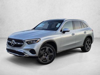 2026 Mercedes-Benz GLC 300 GLC 300 SUV in Cirrus Silver — front three-quarter view