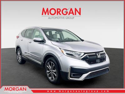 2021 Honda CR-V Touring — front three-quarter view