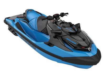 2026 Sea-Doo RXT-X™ 325 Gulfstream Blue Premium — front three-quarter view