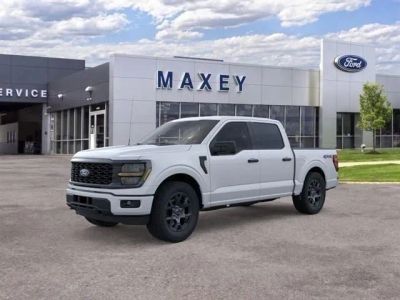 2026 Ford F-150 STX® in Oxford White — front three-quarter view
