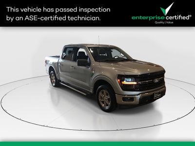 2025 Ford F-150 XLT — front three-quarter view