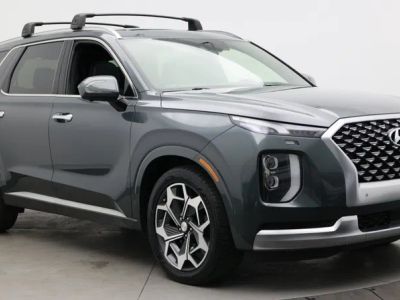2022 Hyundai Palisade — rear three-quarter view