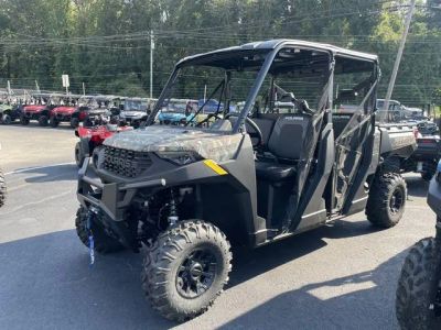 2026 Polaris® Ranger Crew 1000 Premium Polaris Pursuit Camo — front three-quarter view