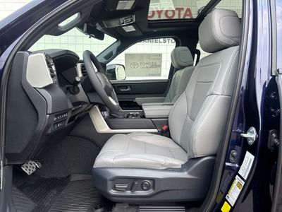2026 Toyota Tundra — interior view
