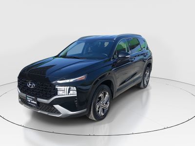 2023 Hyundai Santa Fe — rear three-quarter view