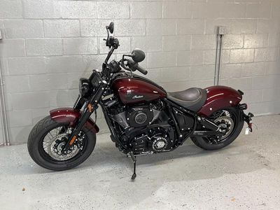2025 Indian Motorcycle Chief Bobber Dark Horse Maroon Metallic - Photo 9