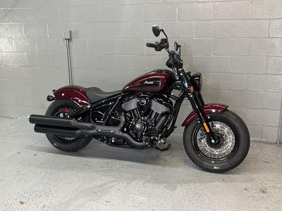 2025 Indian Motorcycle Chief Bobber Dark Horse Maroon Metallic - Photo 12