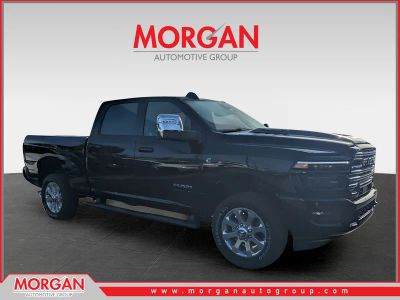 2026 Ram 2500 Laramie in Black — front three-quarter view