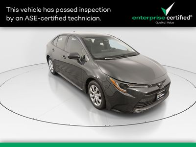 2024 Toyota Corolla LE CVT — front three-quarter view