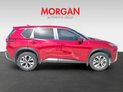 2023 Nissan Rogue — rear three-quarter view