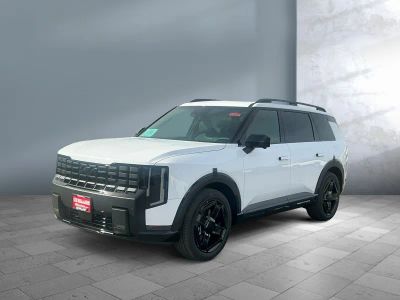 2027 Kia Telluride Hybrid — front three-quarter view