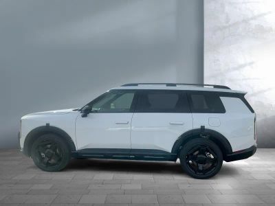 2027 Kia Telluride Hybrid — rear three-quarter view