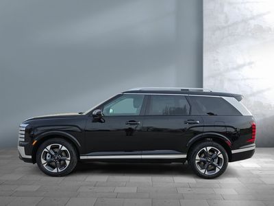 2026 Hyundai Palisade Hybrid — rear three-quarter view