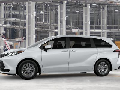2026 Toyota Sienna — rear three-quarter view