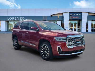 2020 GMC Acadia — rear three-quarter view