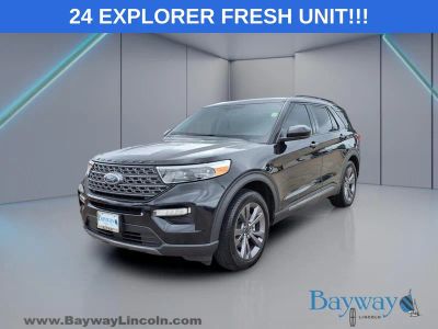2024 Ford Explorer — rear three-quarter view