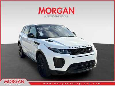 2018 Land Rover Range Rover Evoque HSE Dynamic in Fuji White — front three-quarter view