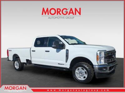 2025 Ford F-250SD XLT in White — front three-quarter view