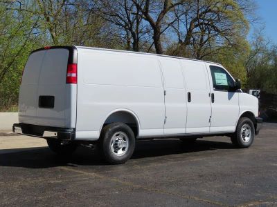 2026 Chevrolet Express 3500 — rear three-quarter view