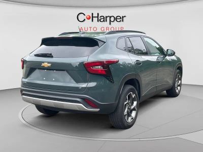 2025 Chevrolet Trax — rear three-quarter view