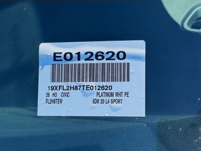 2026 Honda Civic Hatchback — photo 26 view