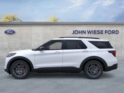 2026 Ford Explorer — rear three-quarter view