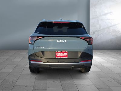 2026 Kia Sportage Hybrid — rear three-quarter view