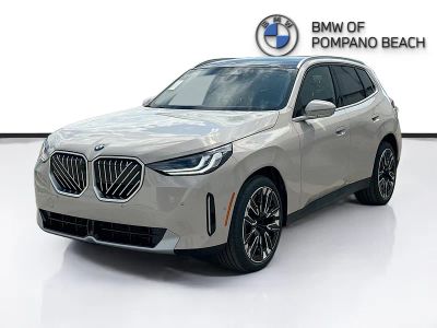 2026 BMW X3 — rear three-quarter view