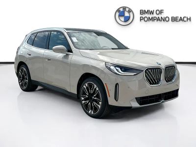 2026 BMW X3 30 xDrive in Dune Grey Metallic — front three-quarter view