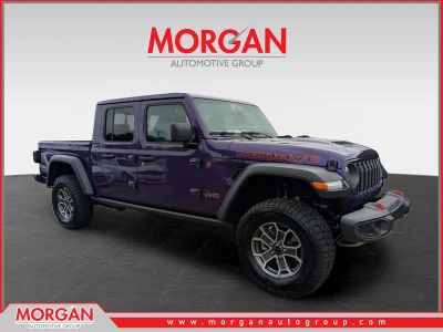 2026 Jeep Gladiator Mojave in Purple — front three-quarter view