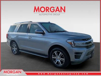 2022 Ford Expedition Limited in Silver — front three-quarter view